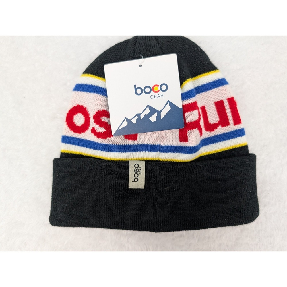Boco Gear Runners Roost Knit Beanie Multi Color Acrylic Runner Hat New‎